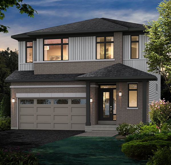 Show home by Glenview Homes in Ottawa, displaying excellence in craftsmanship and attention to detail.