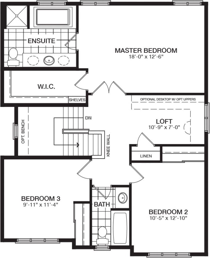 floorplan2 Glenview Homes
